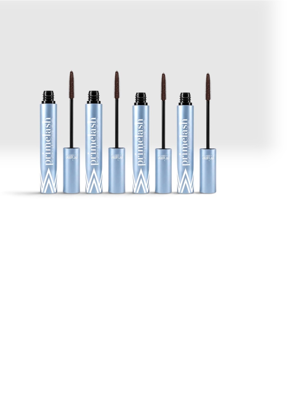 (4) Prime Prometics Lash Lengthening & Volumizing Mascara — Brown